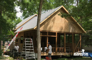 Bjornson Roofing Cabin Job